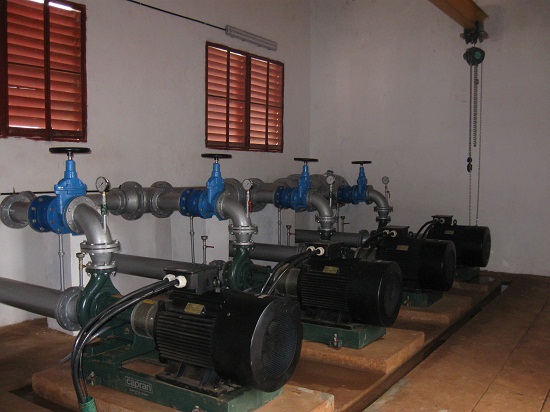 卢旺达基莱亥农田喷灌项目泵房